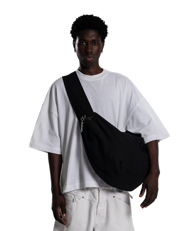 Oversized Loop Bag|Black