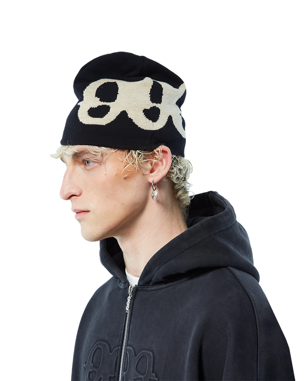 OOO Beanie | Sand Black