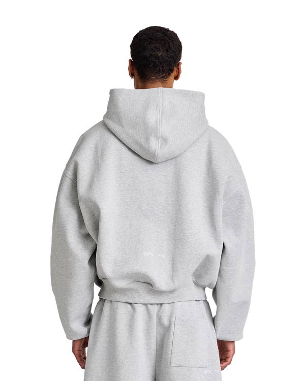 Core Zip Hoodie | Grey - Hover