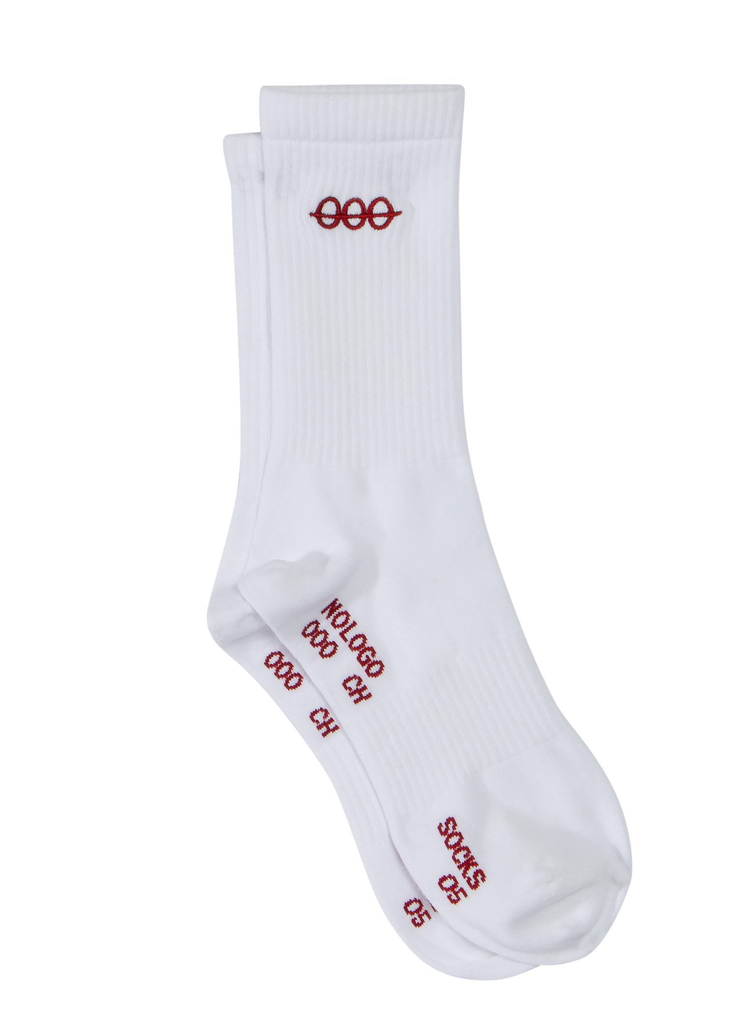 OOO Socks | White - NOLOGO