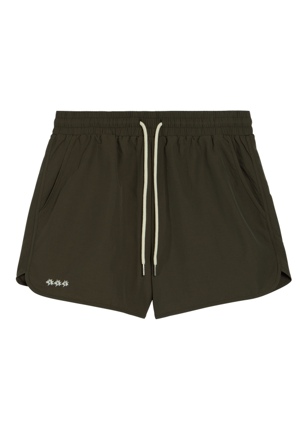 Edelweiss Sport Swimsuit | Dark Forest Green