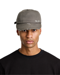 OOO Distressed Cap | Washed Olive - NOLOGO