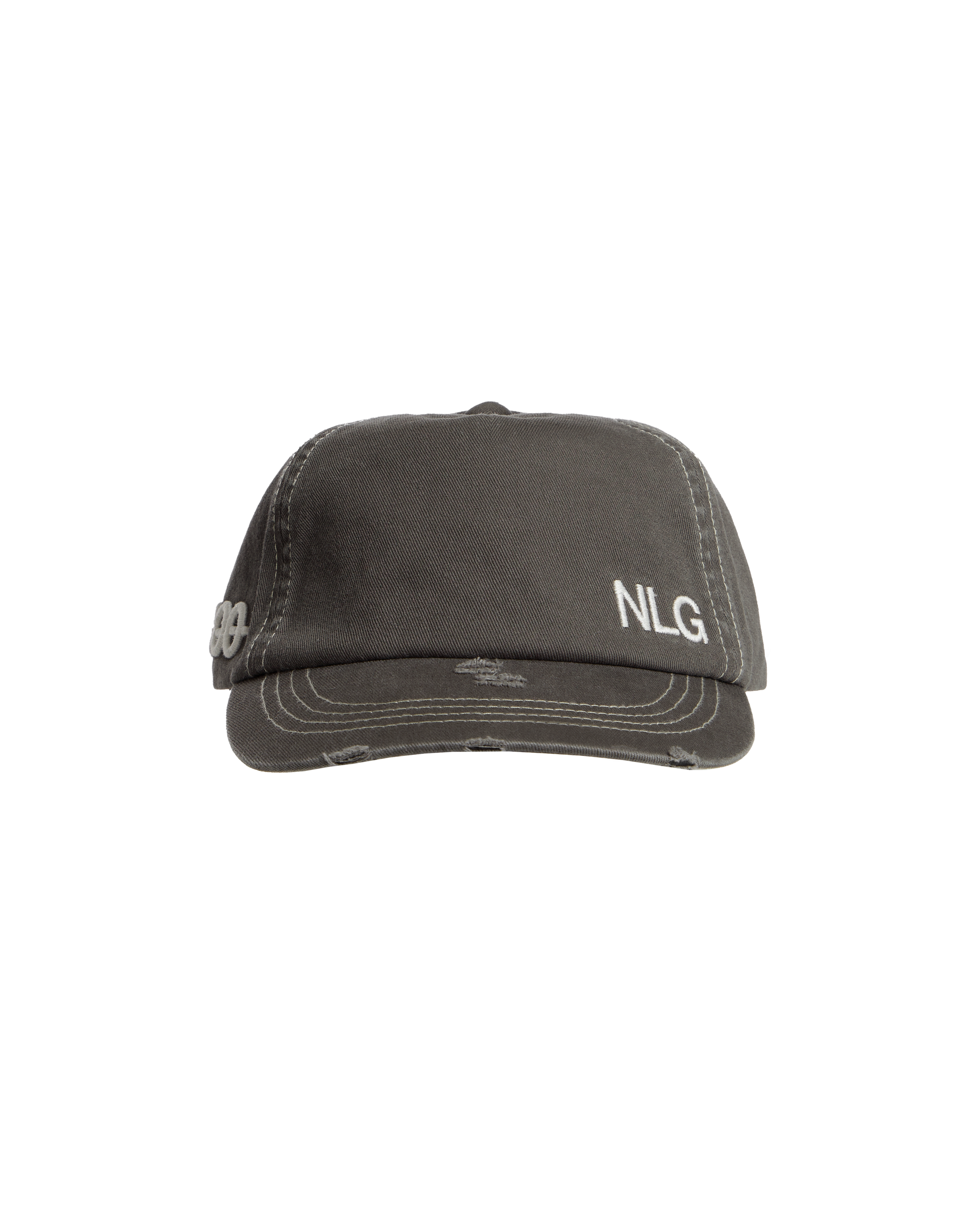 OOO Distressed Cap | Washed Olive - NOLOGO