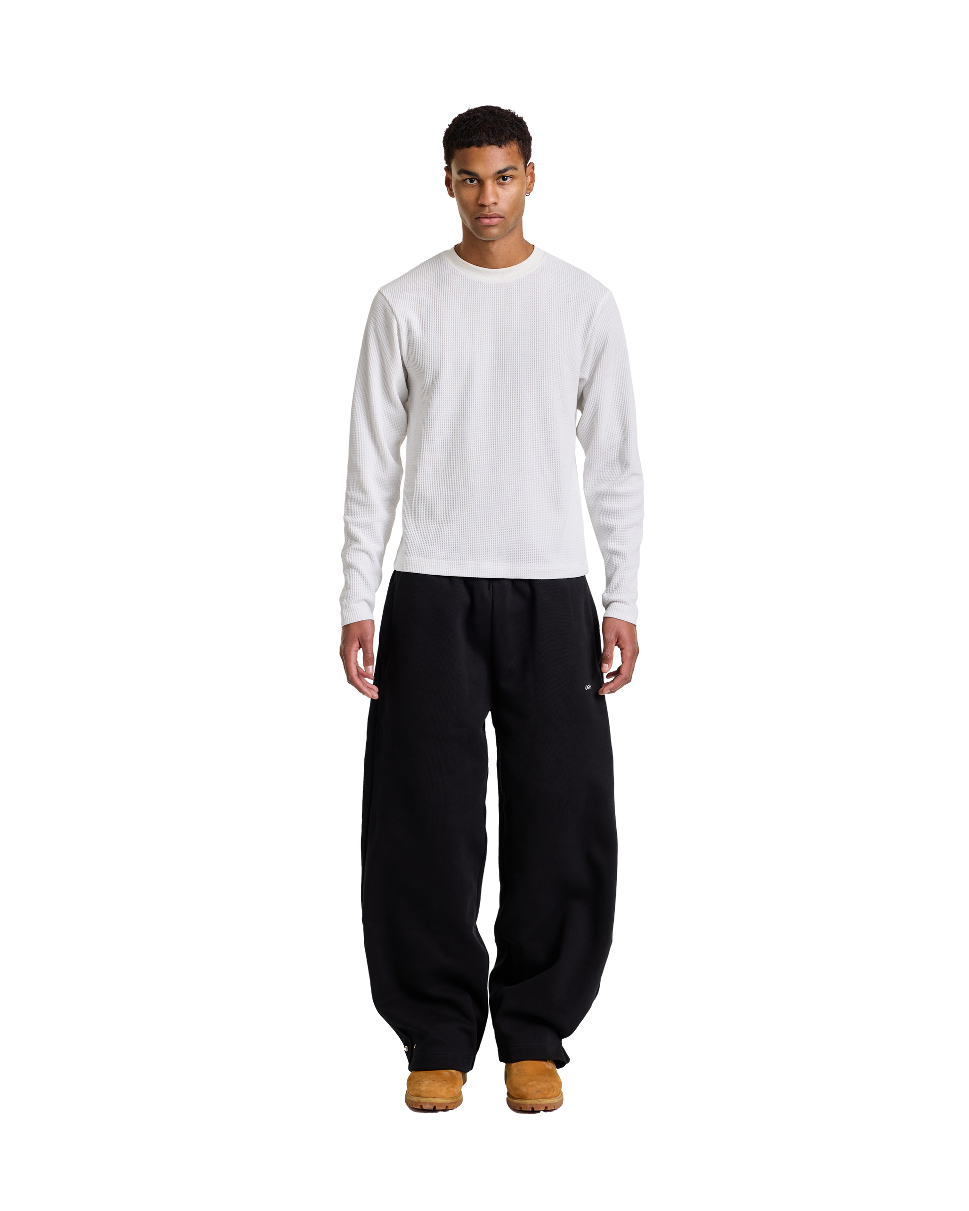 Core Waffle Long Sleeve | Vintage White