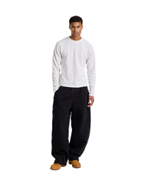 Core Waffle Long Sleeve | Vintage White