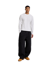 Core Waffle Long Sleeve | Vintage White