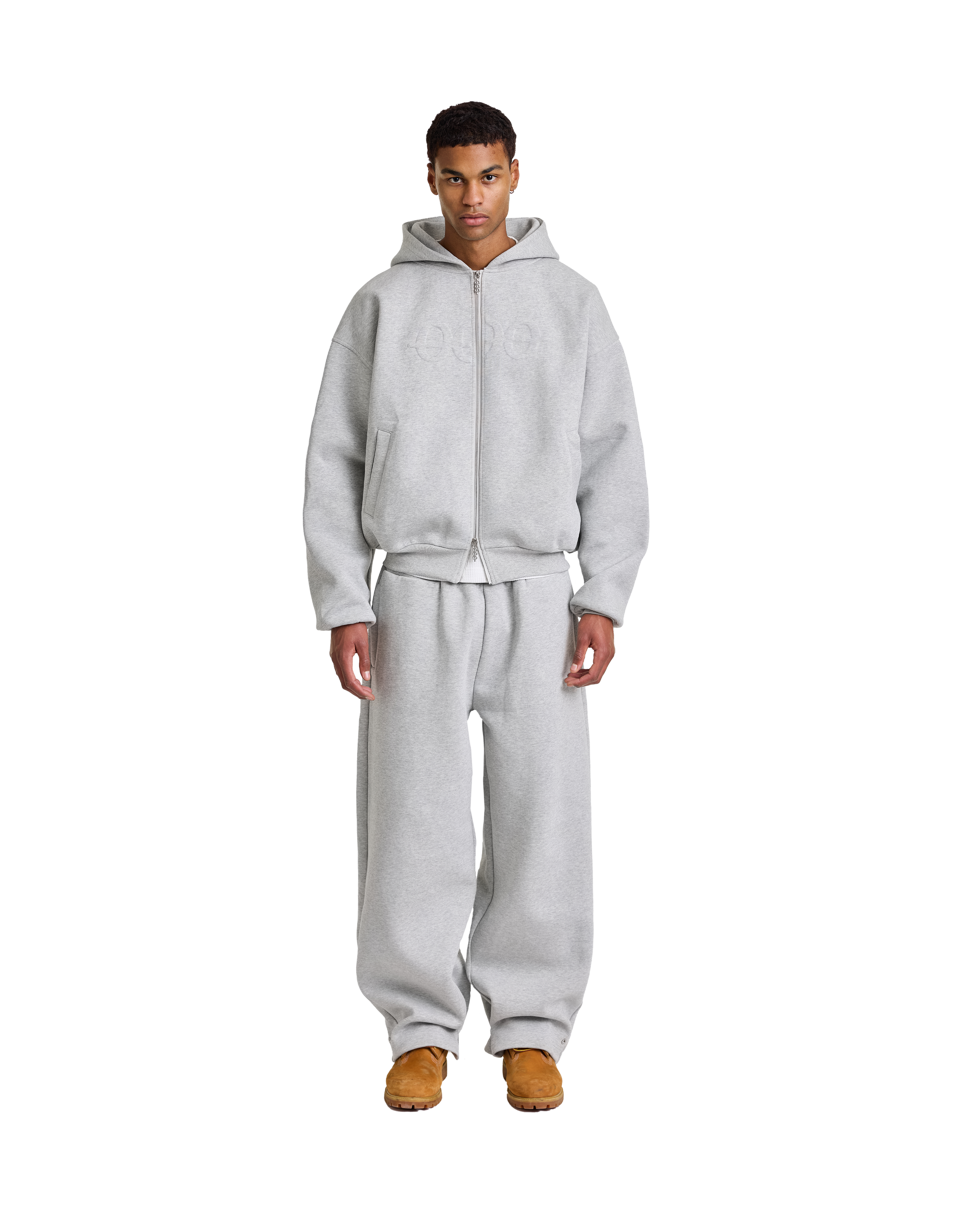 Core Zip Hoodie | Grey