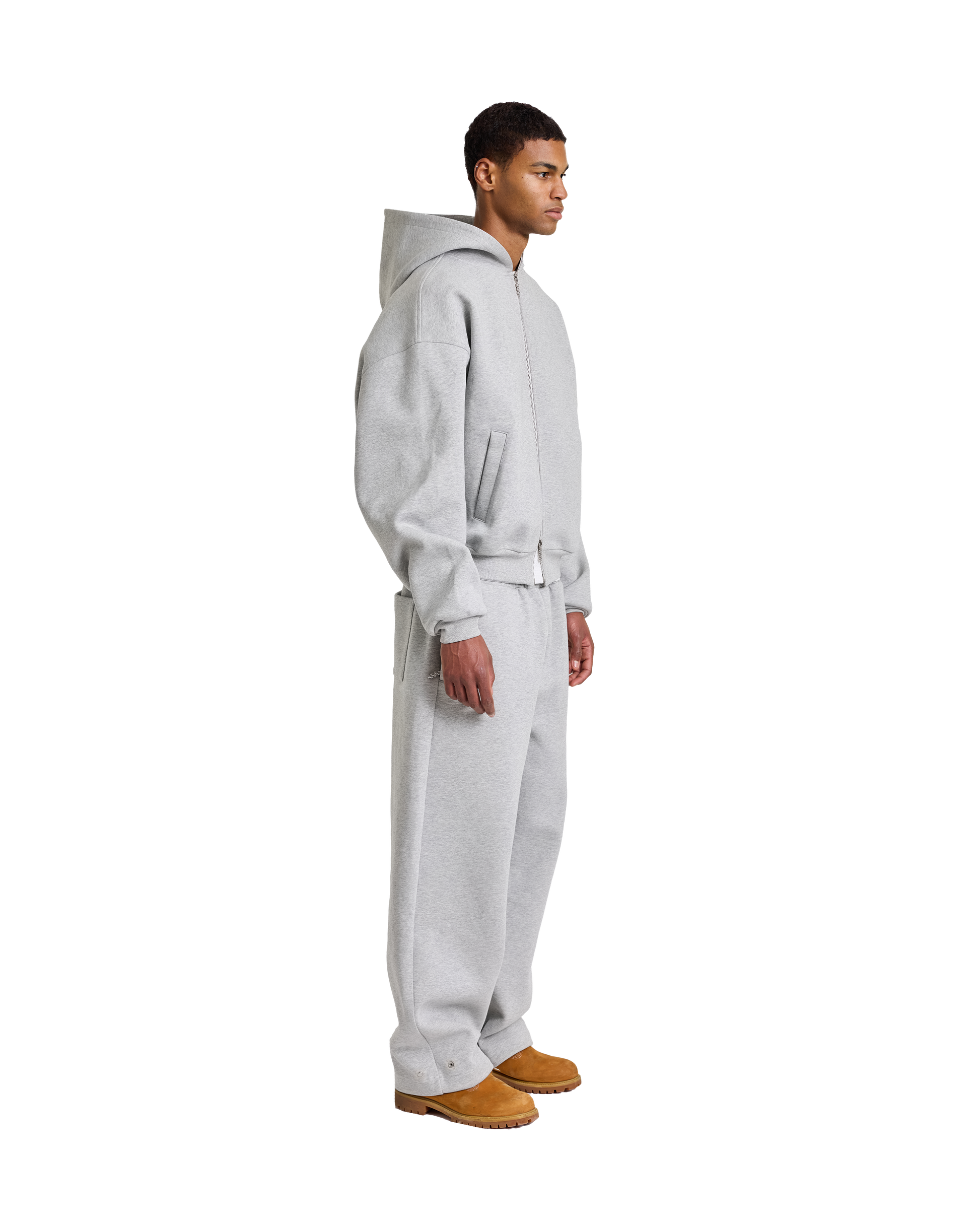 Core Zip Hoodie | Grey