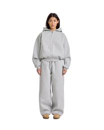 Core Zip Hoodie | Grey