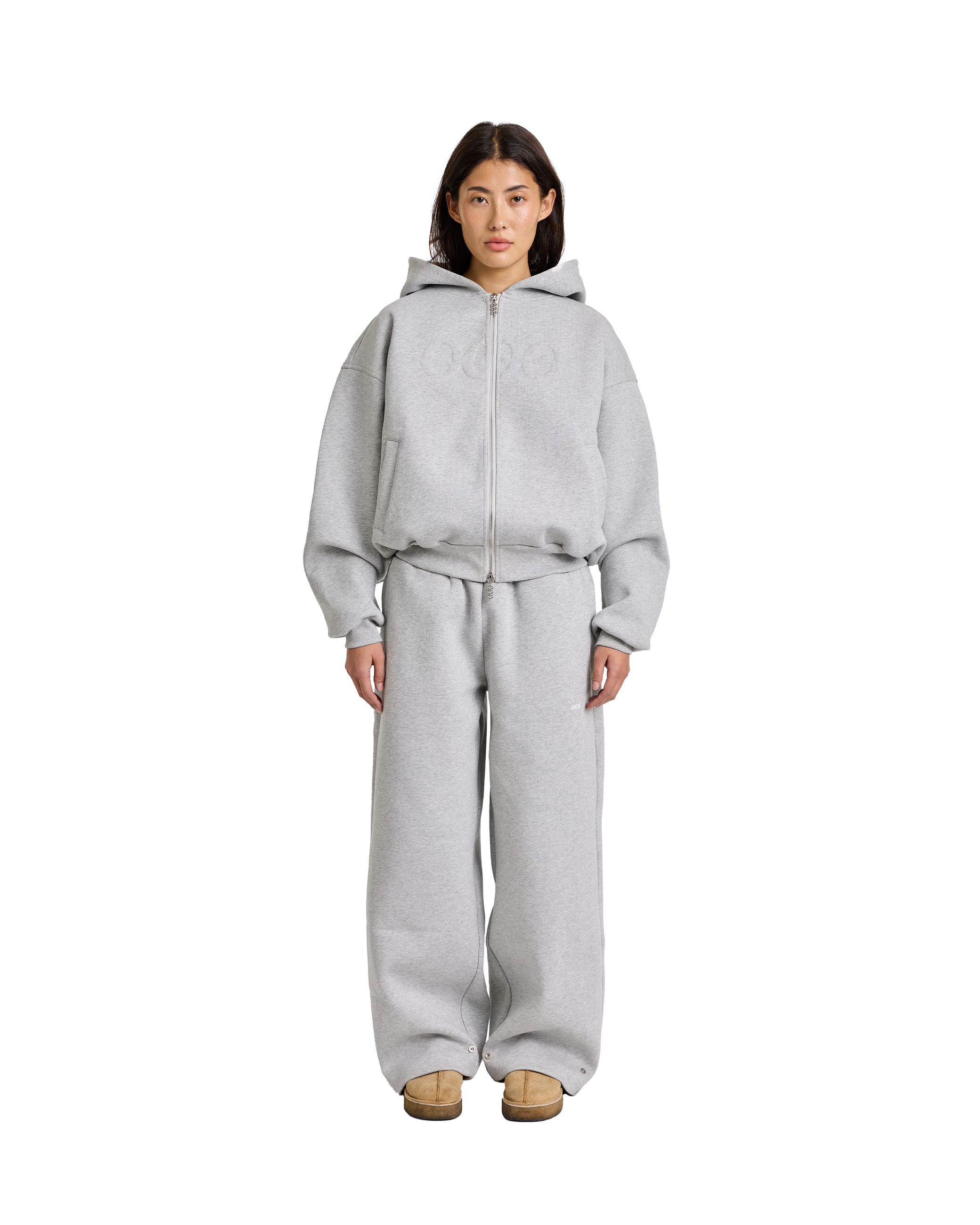 Core Zip Hoodie | Grey