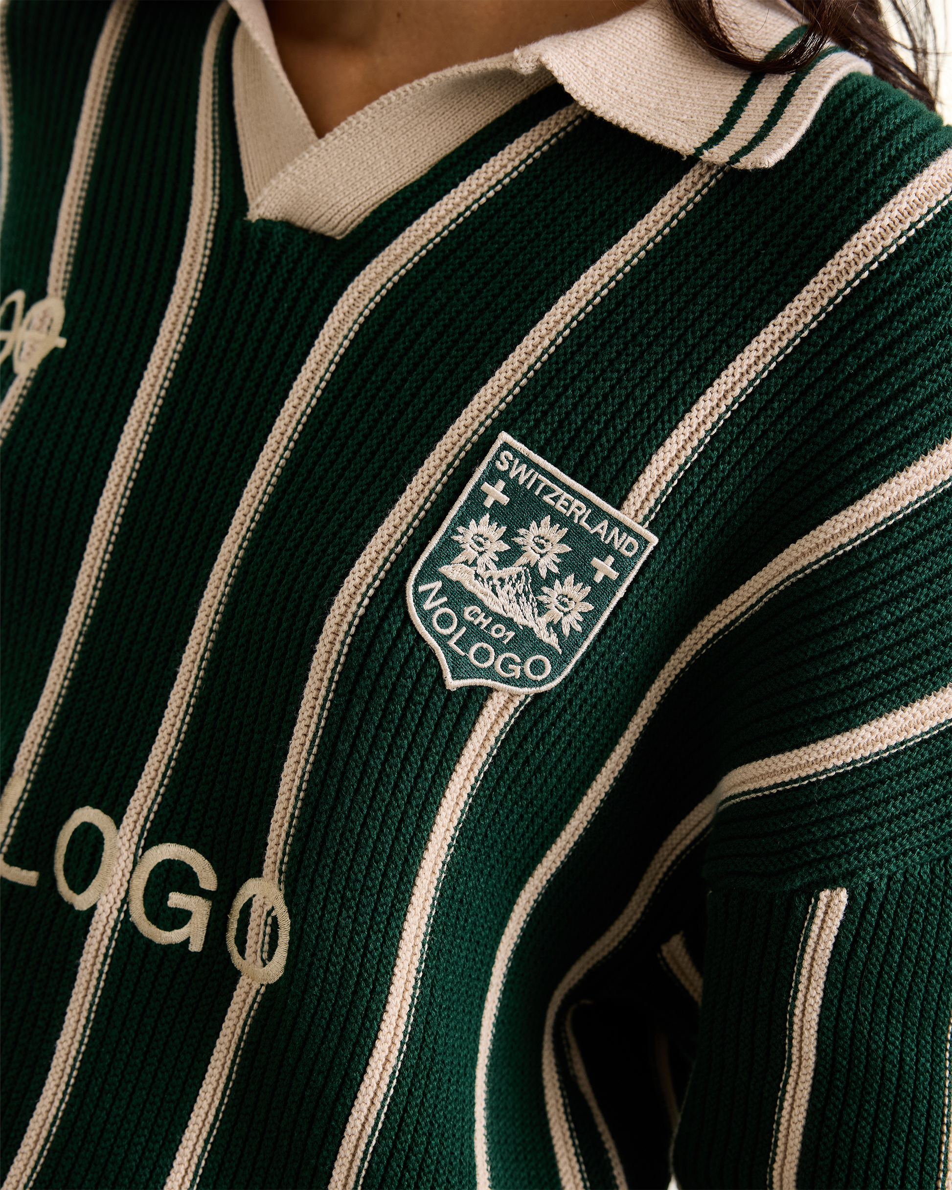 Edelweiss Knitted Jersey | Forest