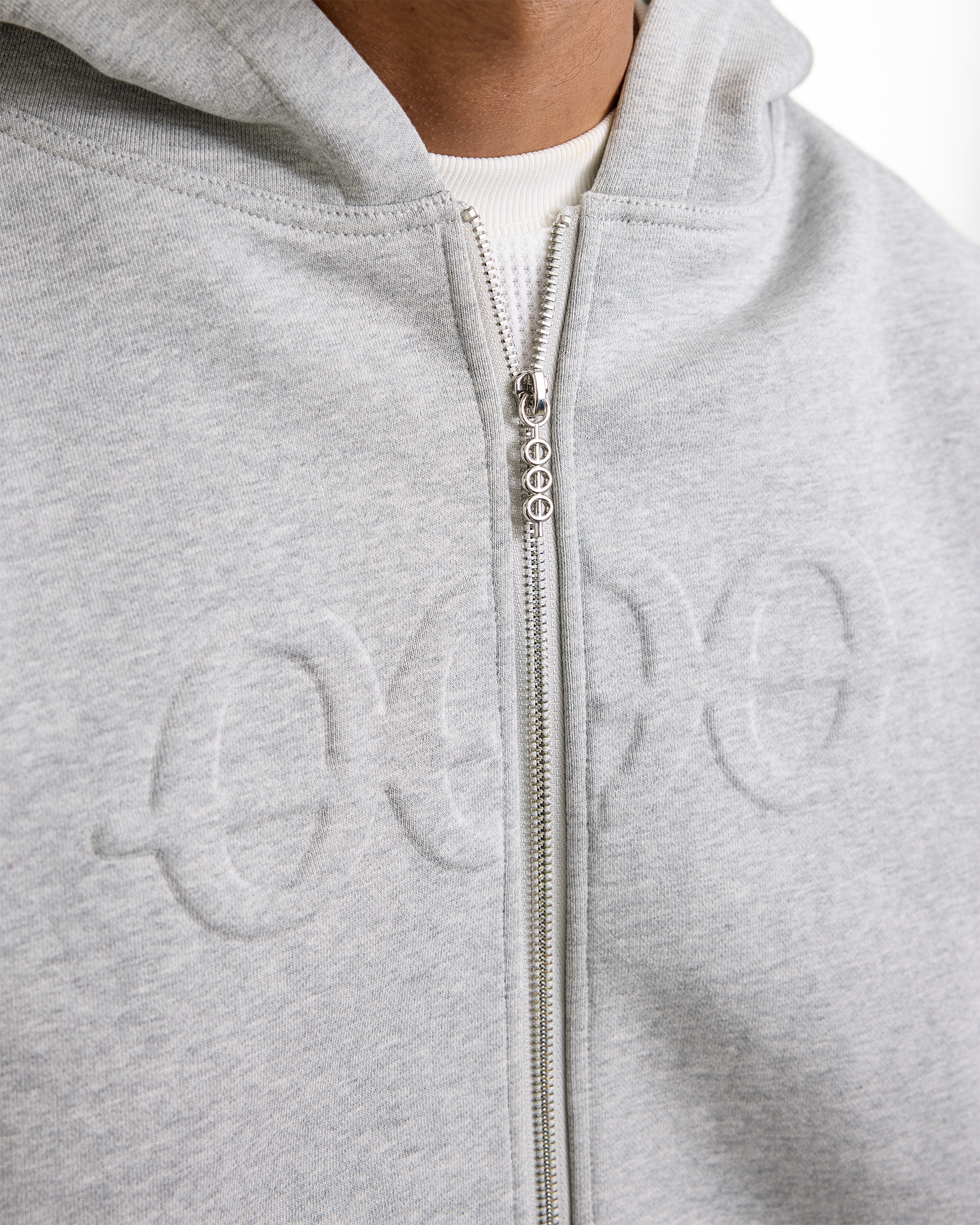 Core Zip Hoodie - NOLOGO Grey Hover