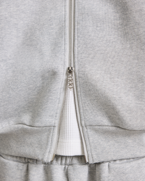 Core Zip Hoodie | Grey