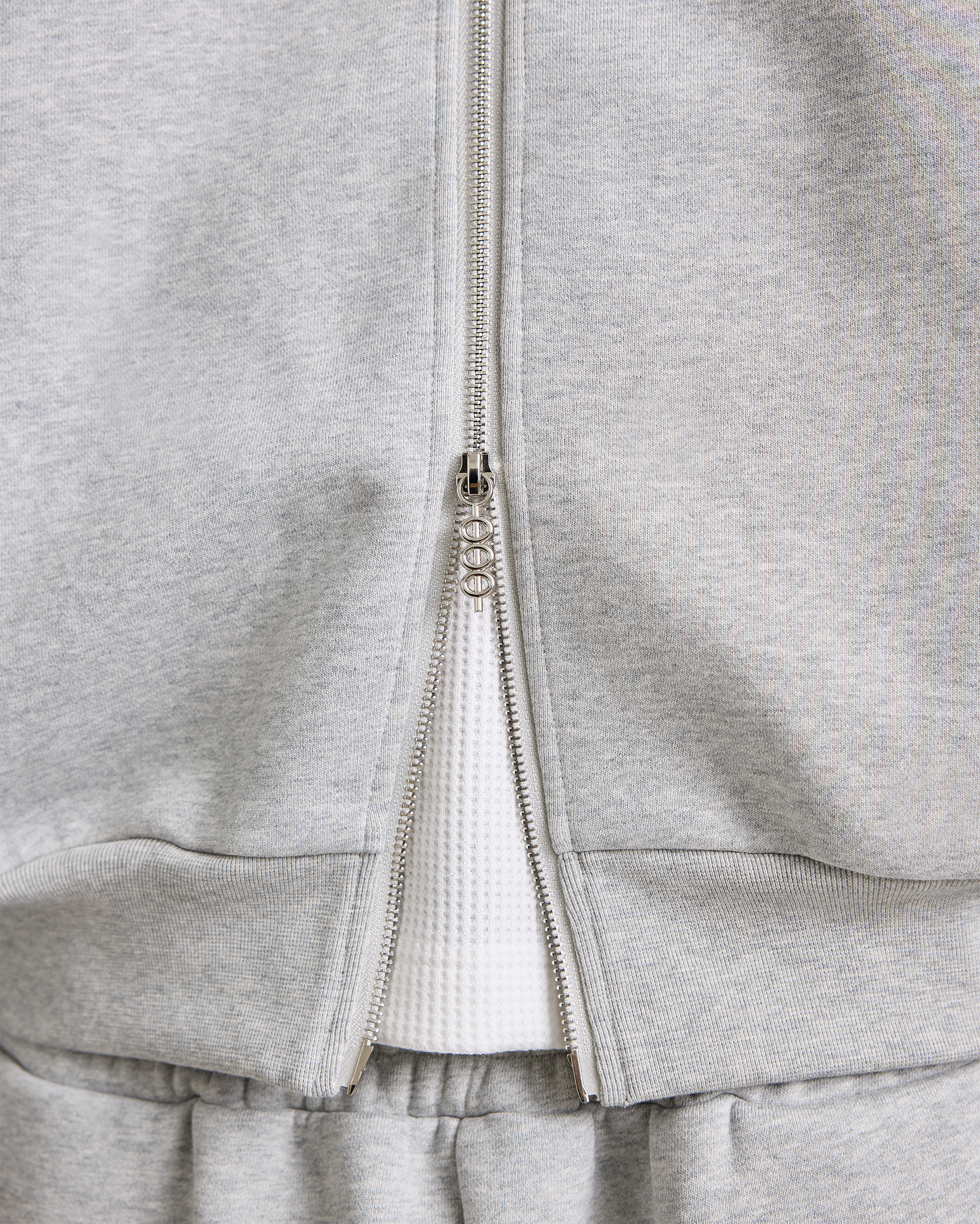 Core Zip Hoodie | Grey