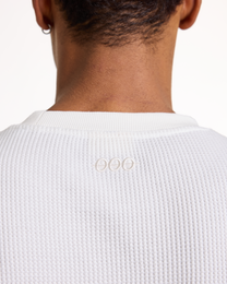 Core Waffle Long Sleeve | Vintage White
