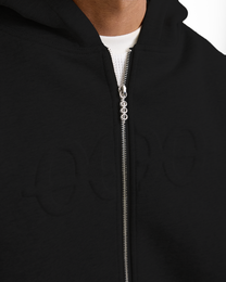 Core Zip Hoodie - NOLOGO Black
