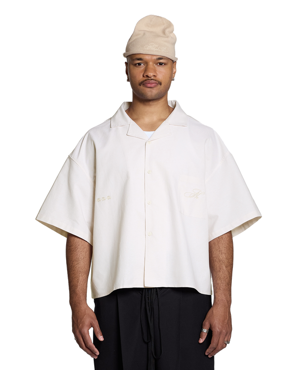 Edelweiss Short Sleeve Shirt | Ecru