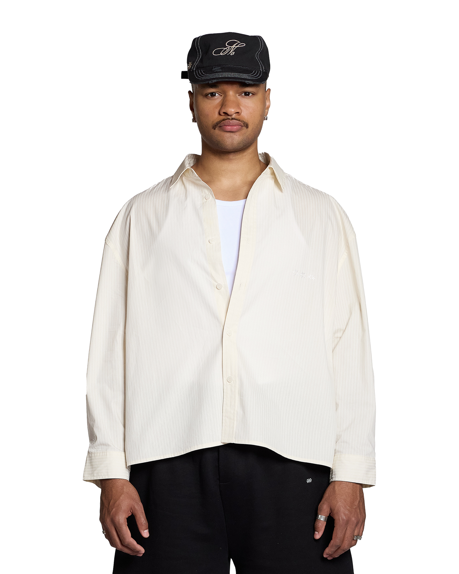 Signature Long Sleeve Shirt | Vintage Beige - NOLOGO
