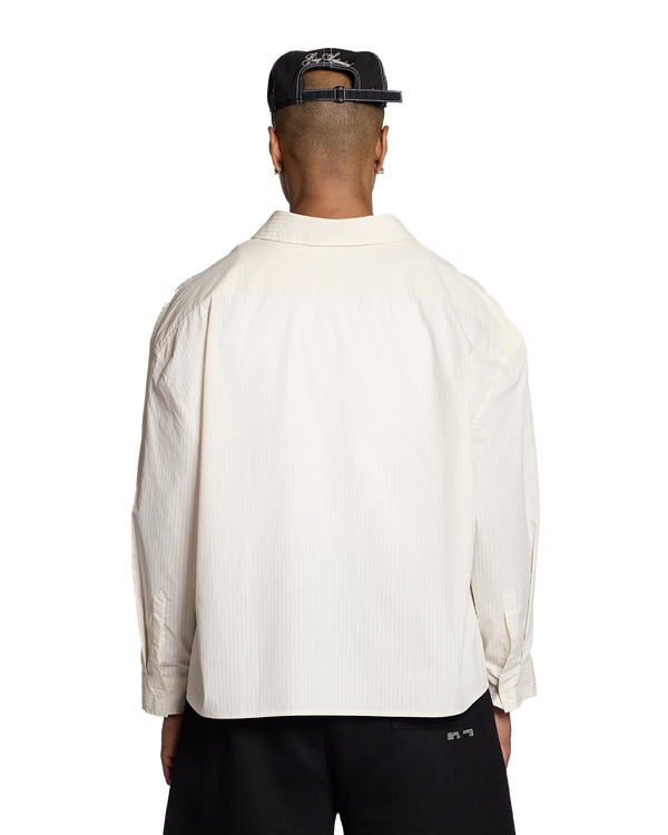 Signature Long Sleeve Shirt | Vintage Beige - Hover