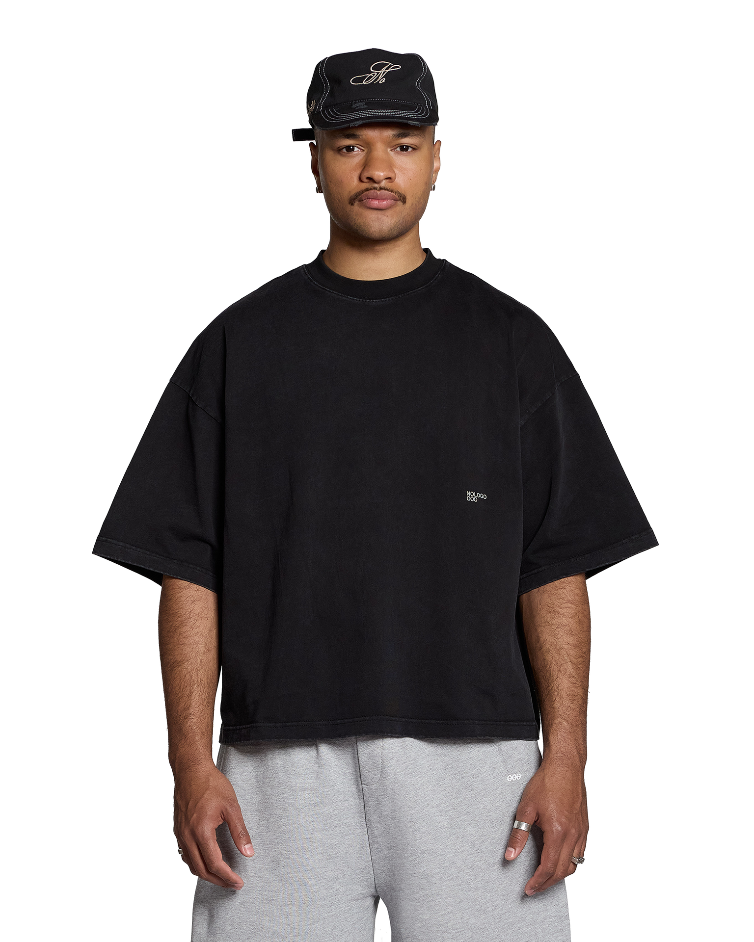 Edelweiss T-shirt | Vintage Black - NOLOGO