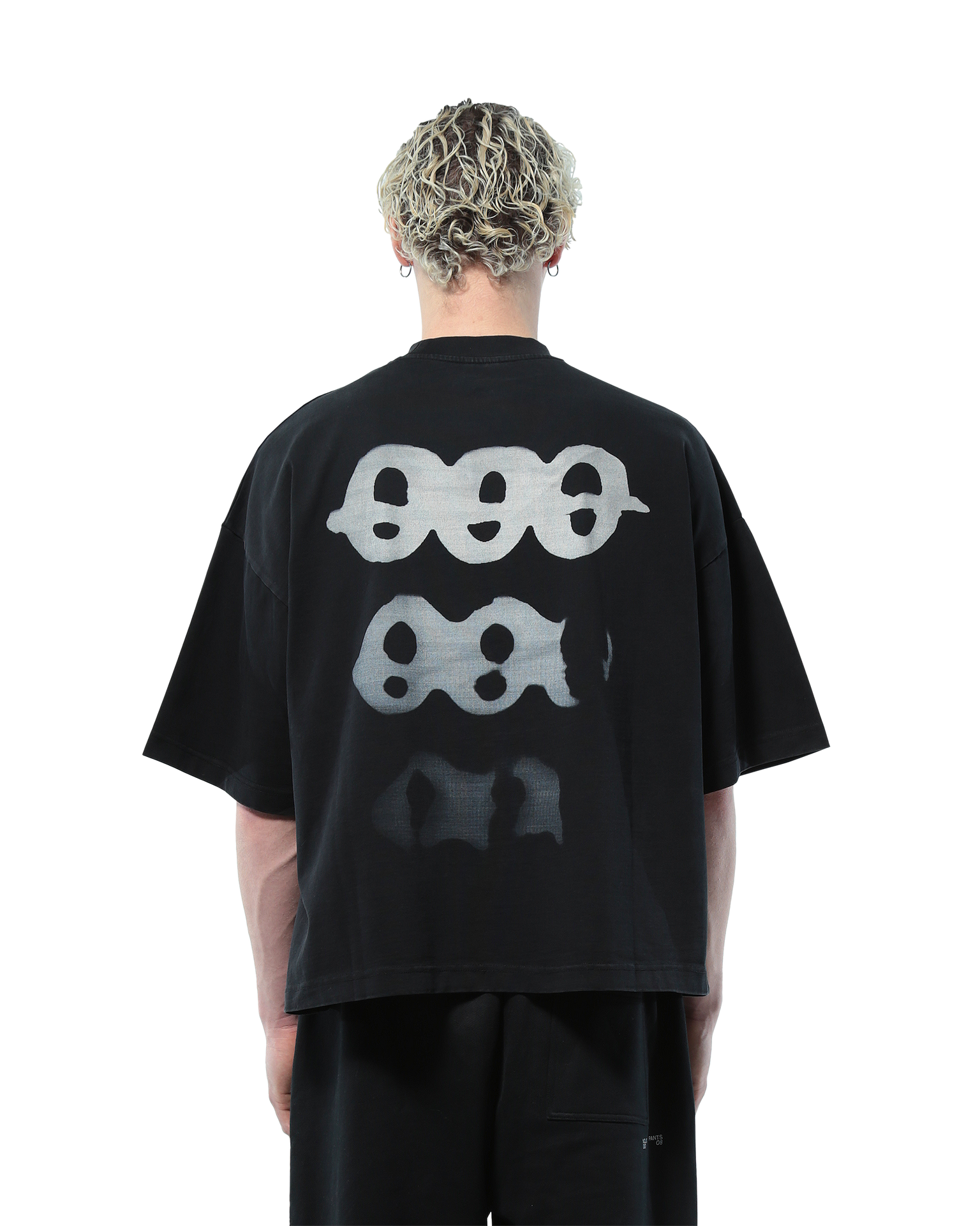 OOO T-Shirt | Washed Black - NOLOGO