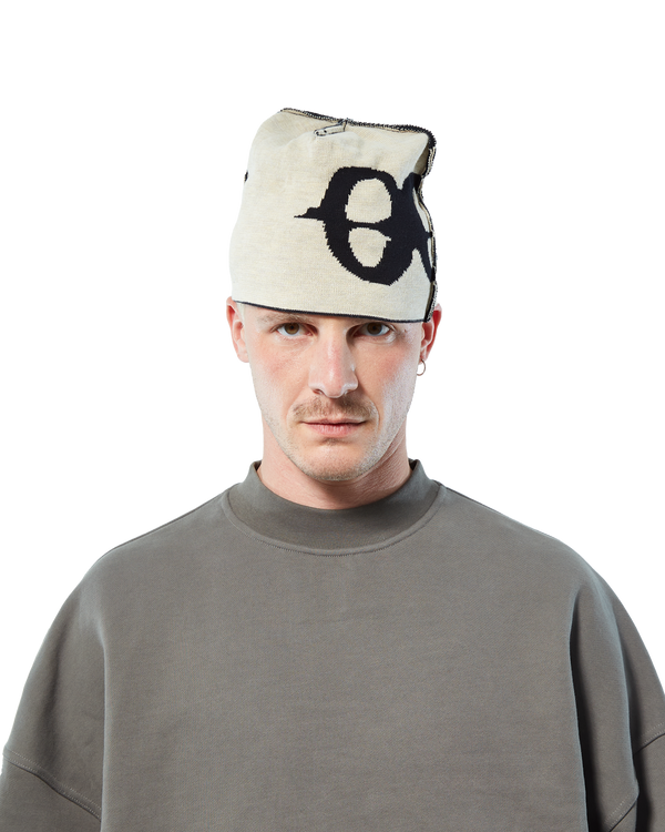 OOO Beanie | Sand Black - Hover