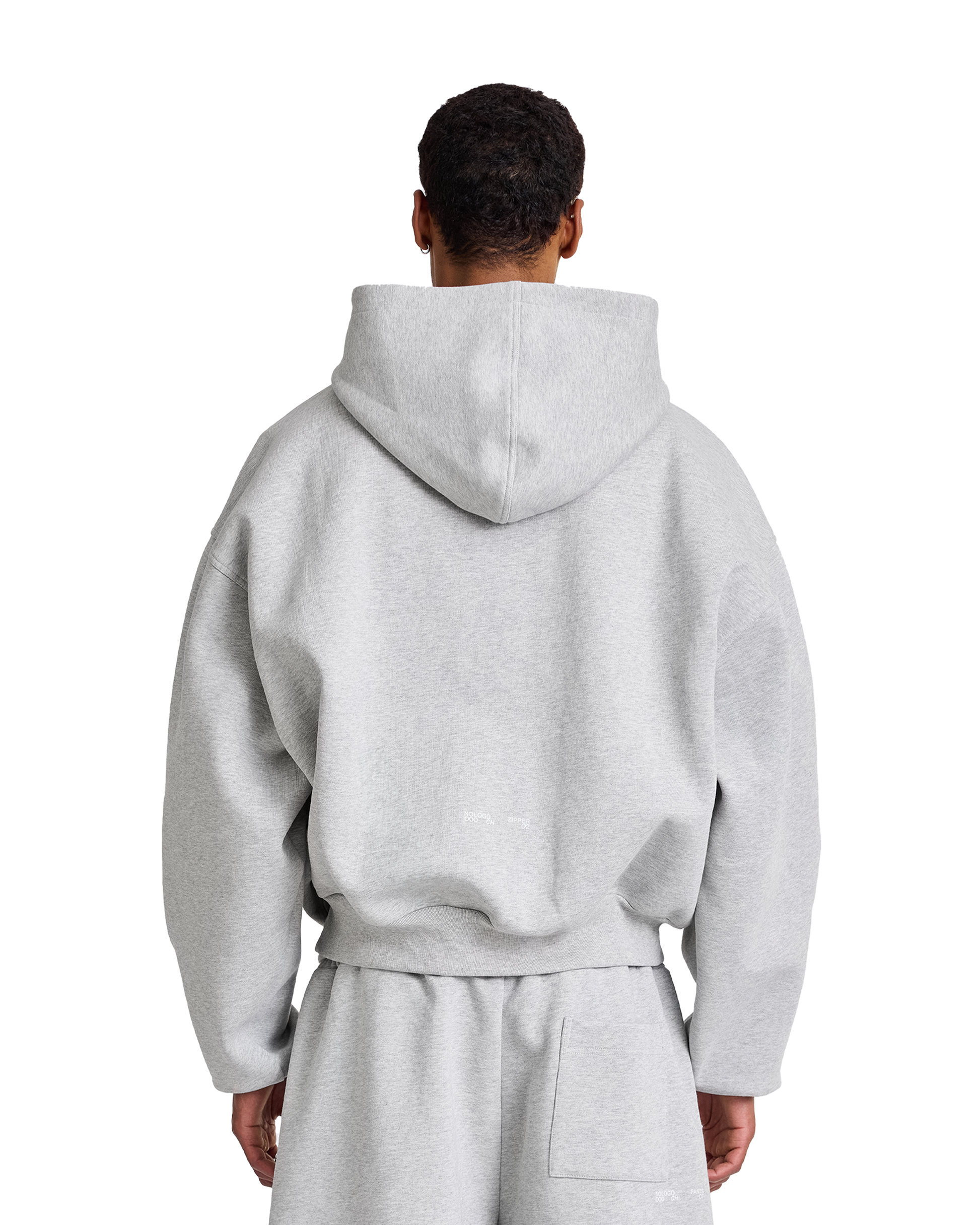 Core Zip Hoodie | Grey