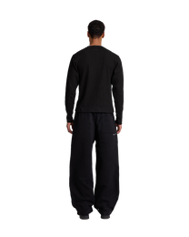 Core Waffle Long Sleeve | Black