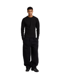 Core Waffle Long Sleeve | Black