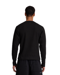 Core Waffle Long Sleeve | Black