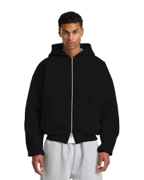 Core Zip Hoodie - NOLOGO Black