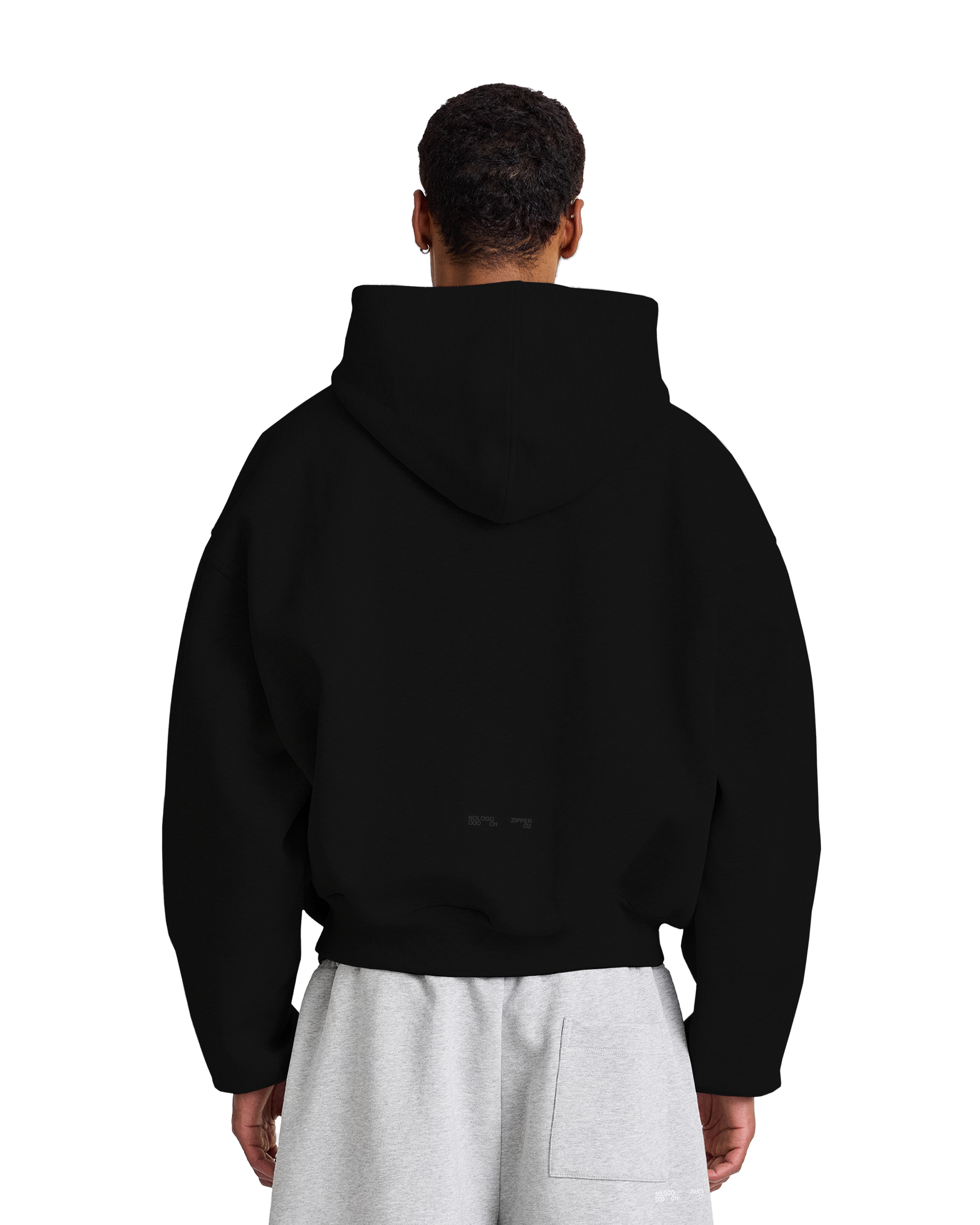 Core Zip Hoodie - NOLOGO Black Hover