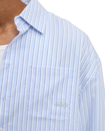 Blue shirt - detail