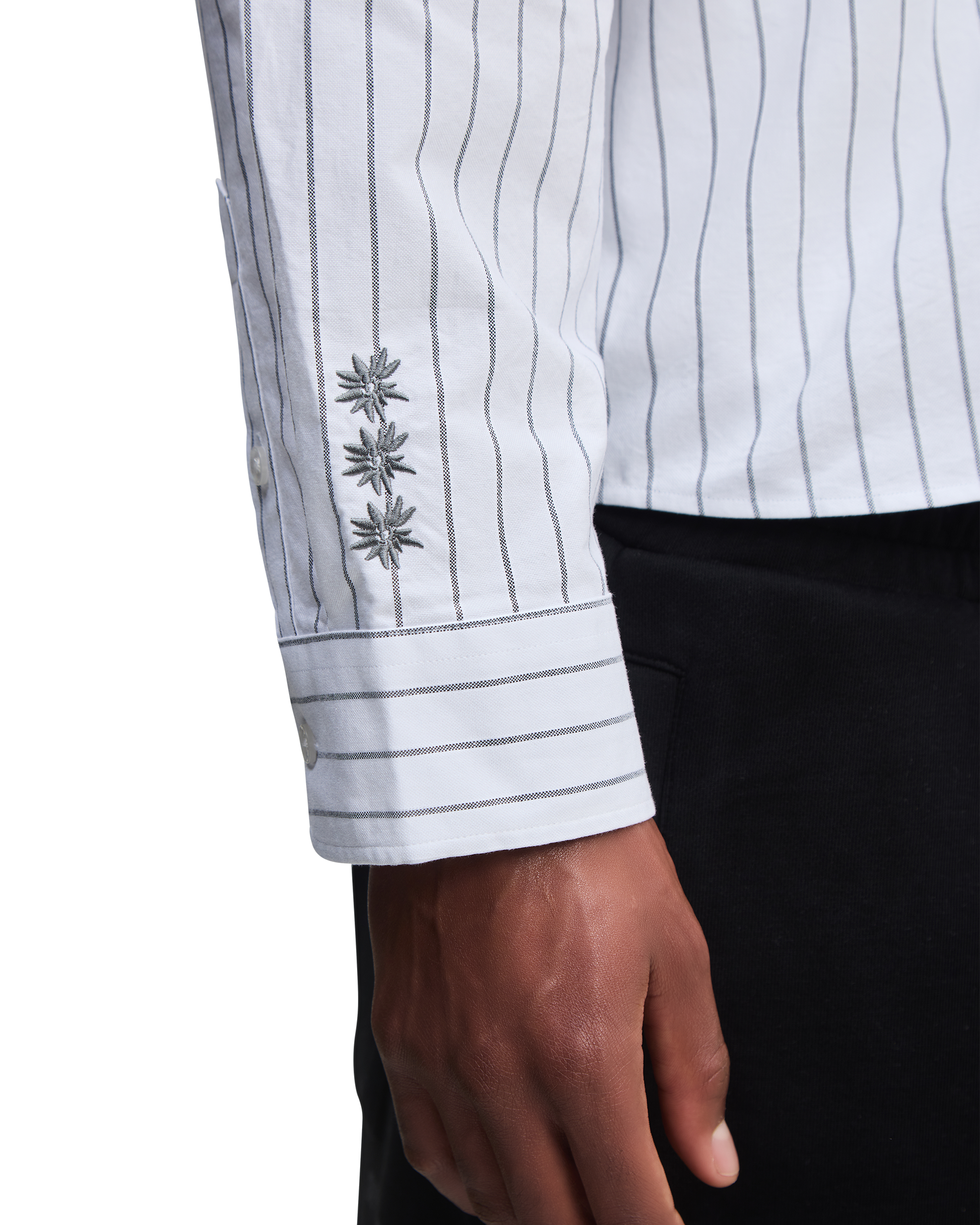white shirt - embroidery