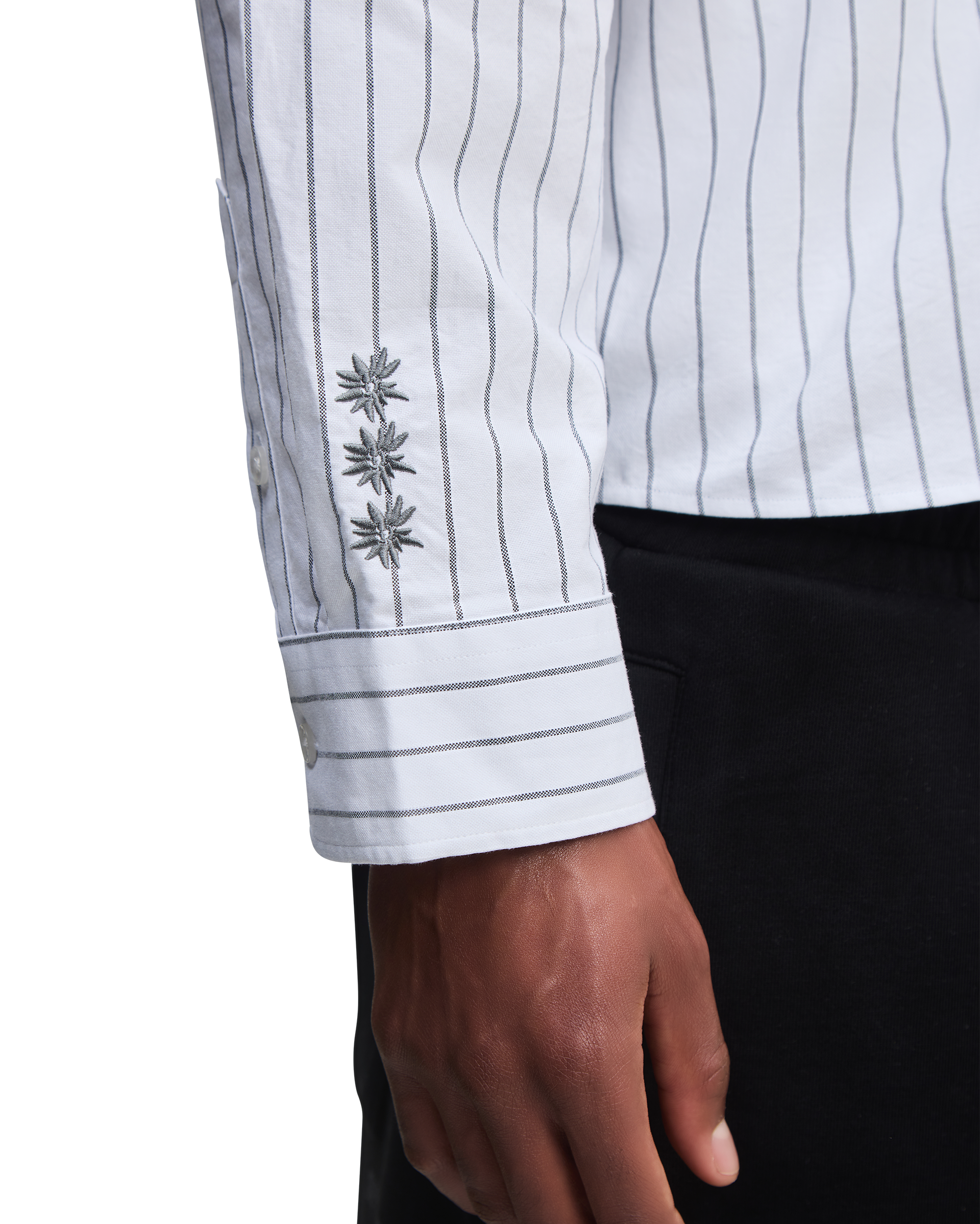 white shirt - embroidery