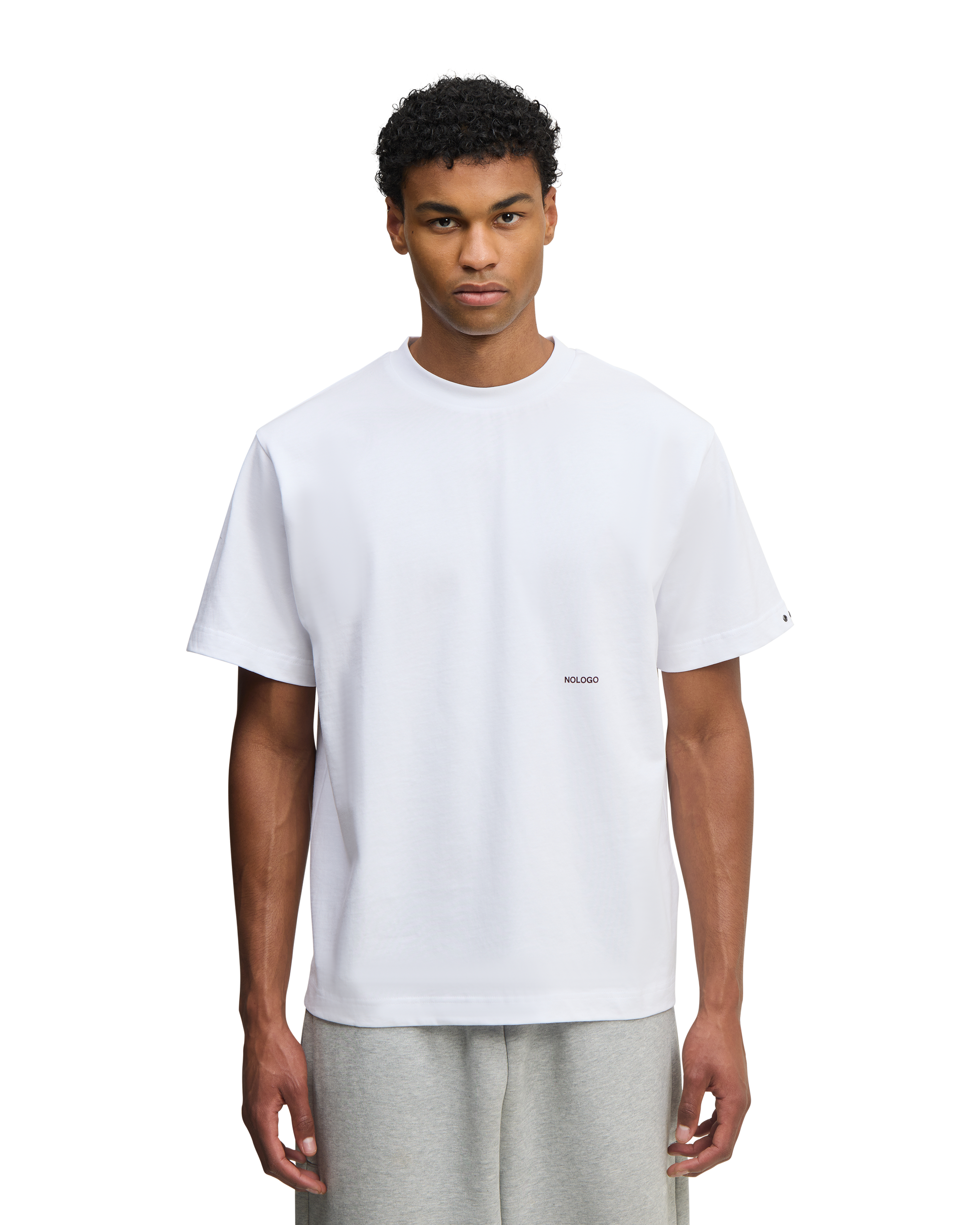 White regular T-shirt