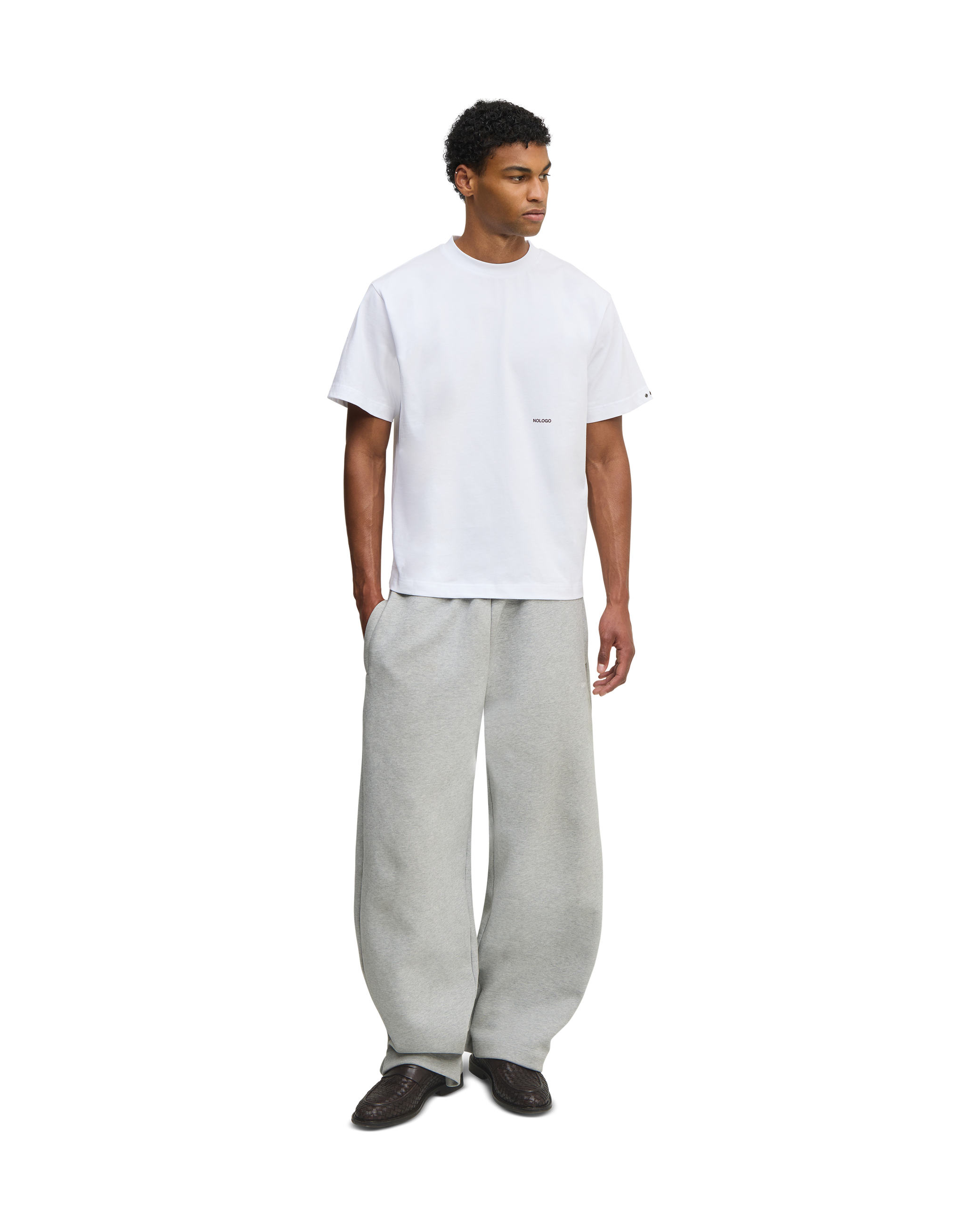 White regular T-shirt