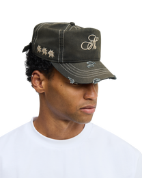Edelweiss Cap | Washed Black - NOLOGO