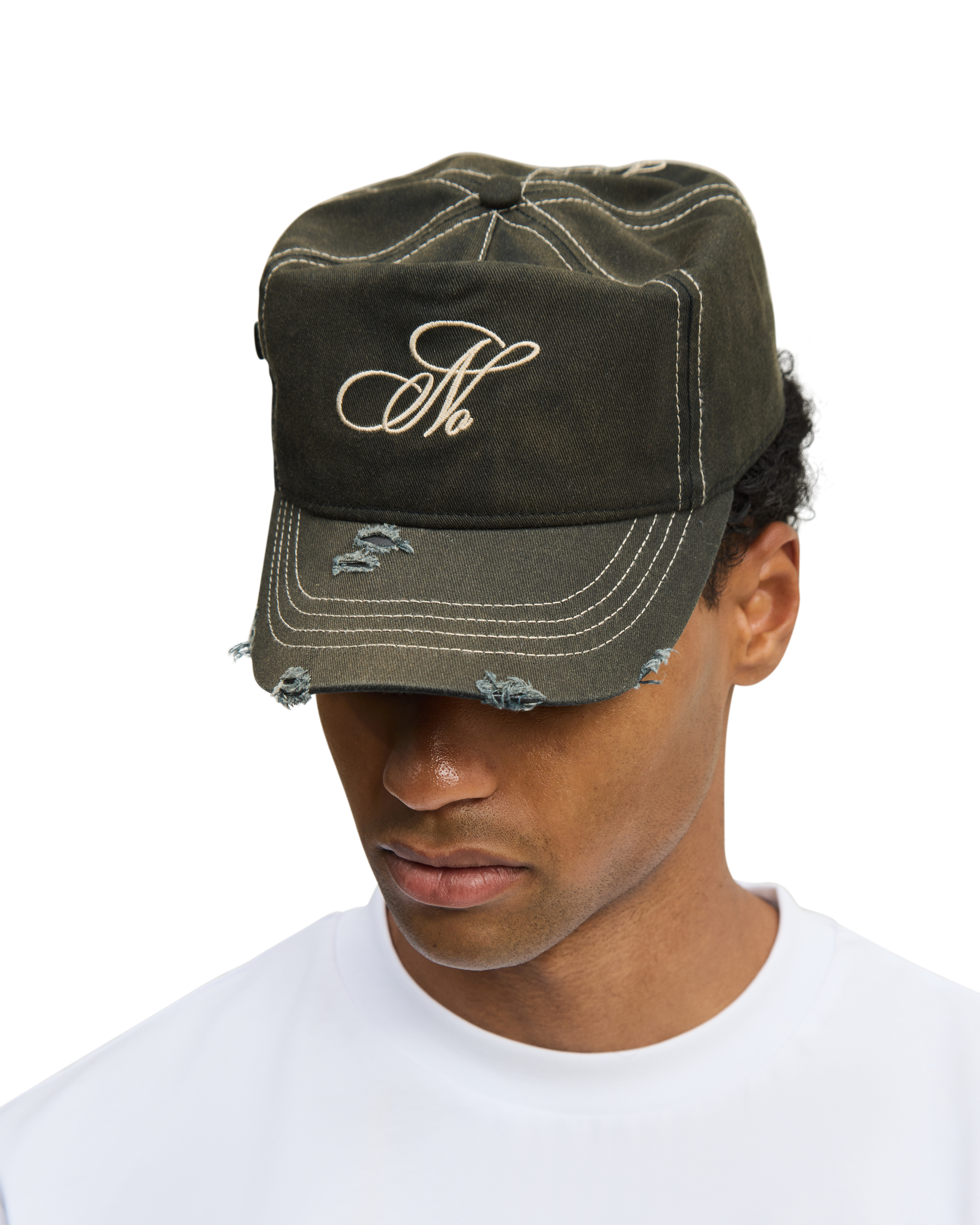 Edelweiss Cap | Washed Black - NOLOGO