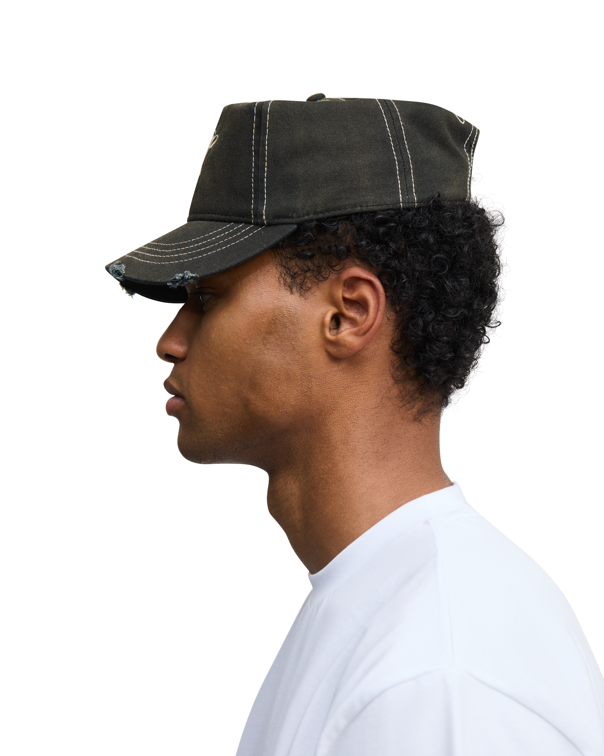 Edelweiss Cap | Washed Black - NOLOGO