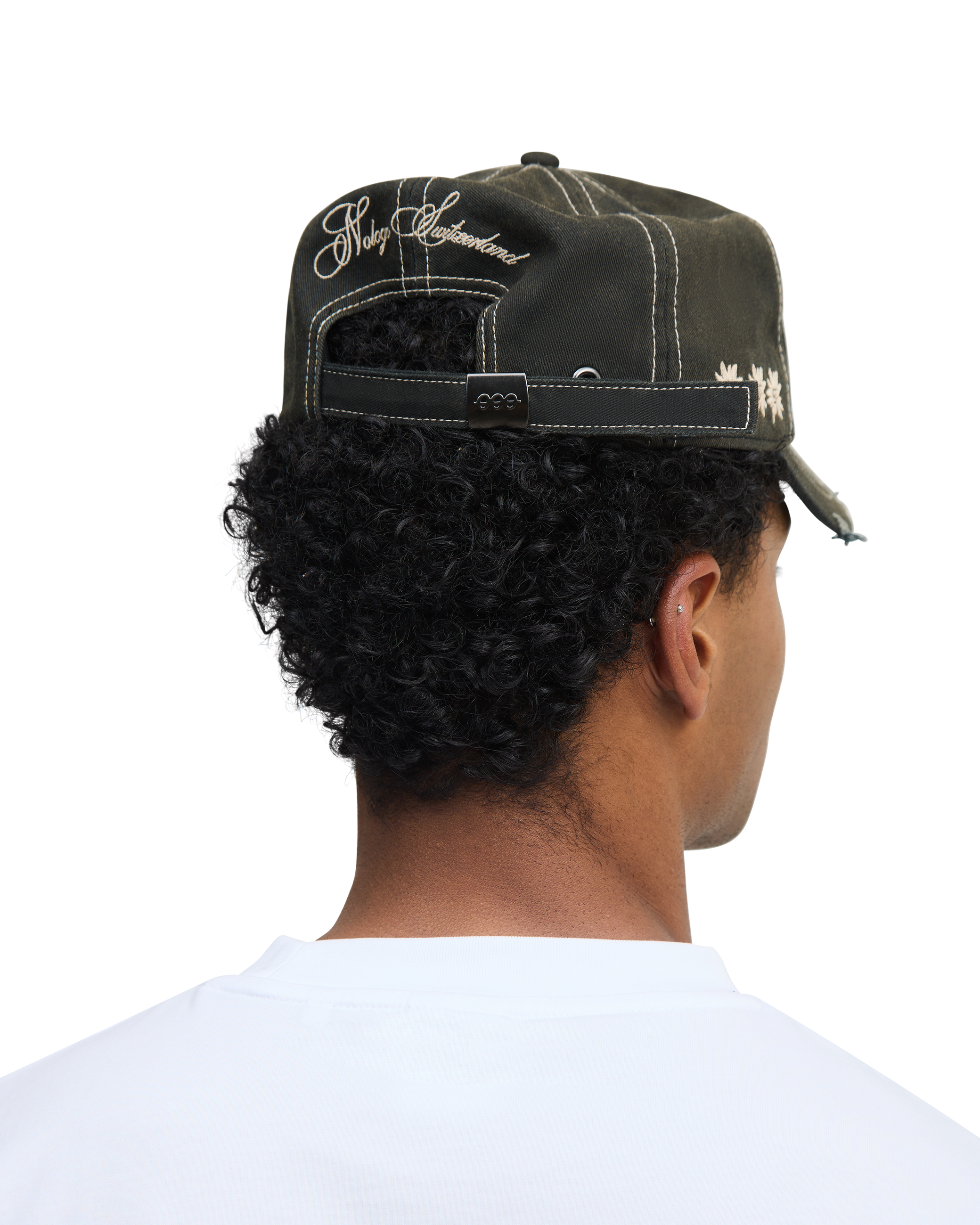 Edelweiss Cap | Washed Black - NOLOGO