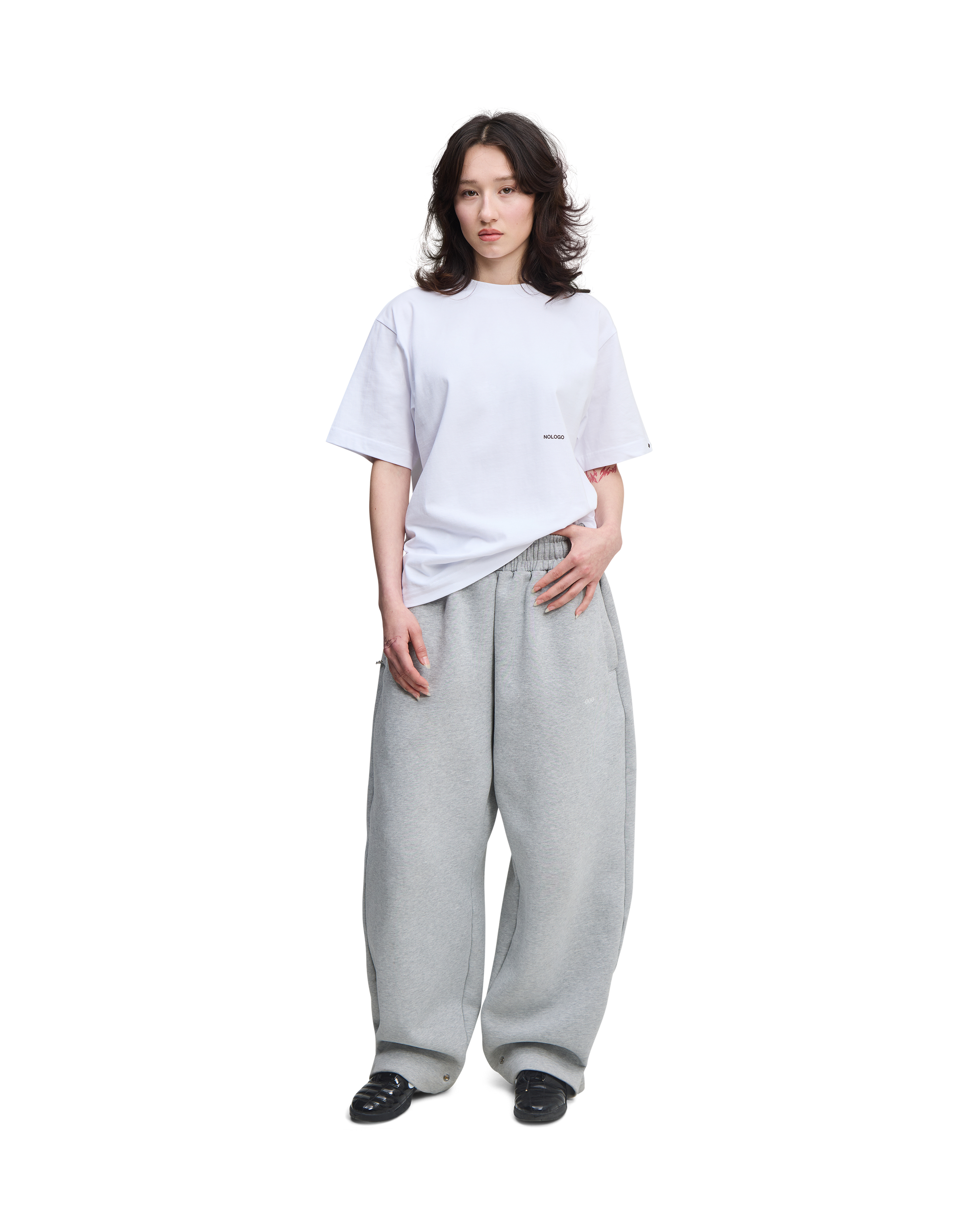 White regular T-shirt