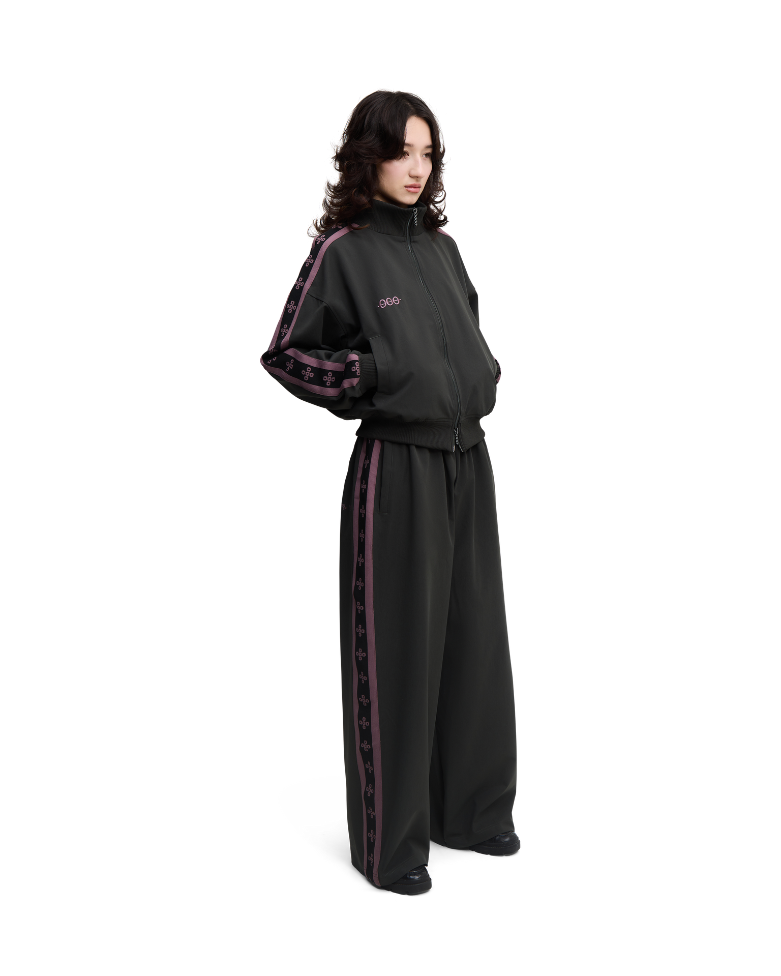 forest Green track pants - hover