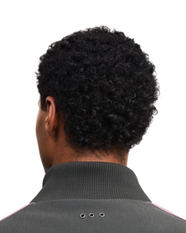 forest green jacket - back detail