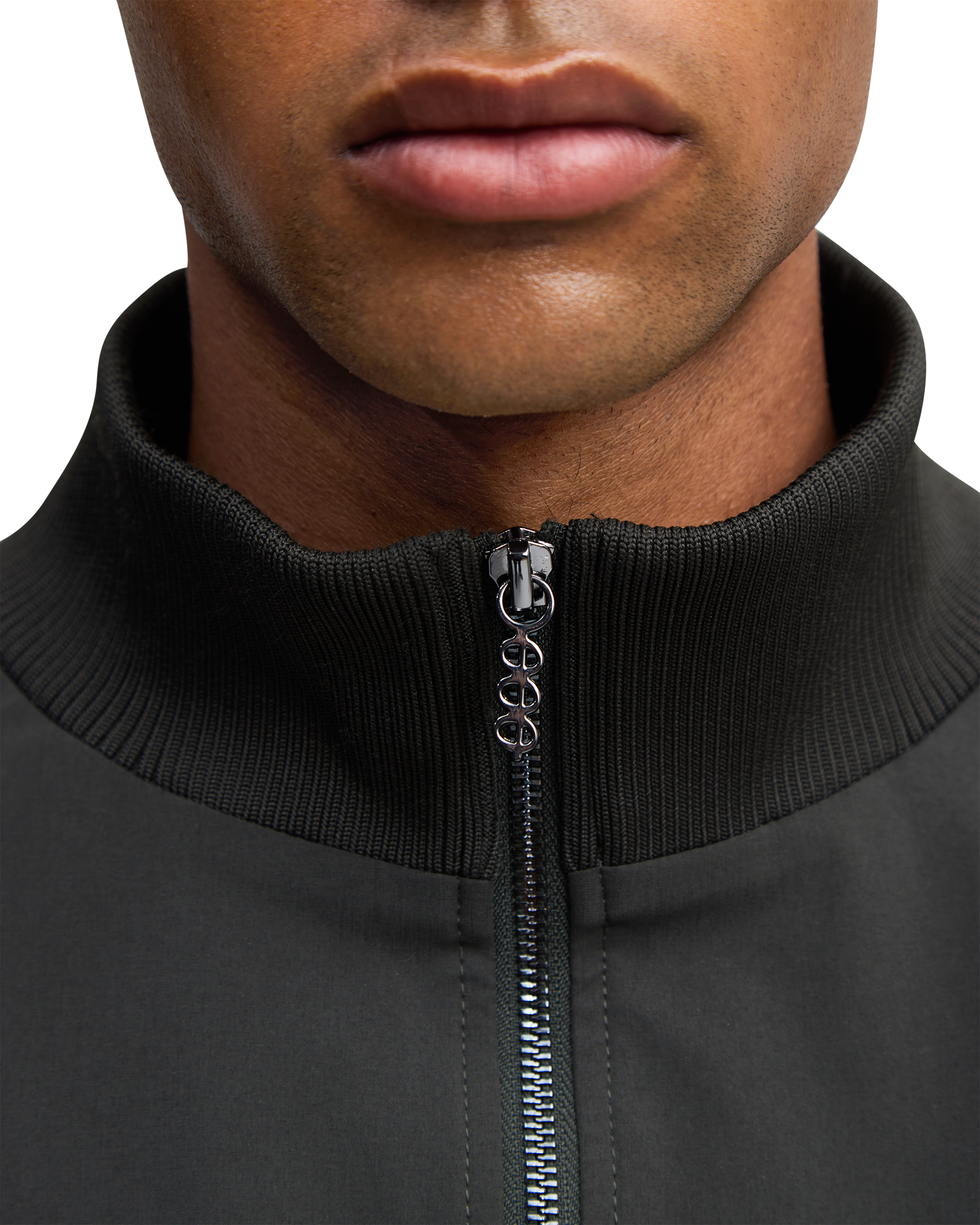 forest green jacket - zip