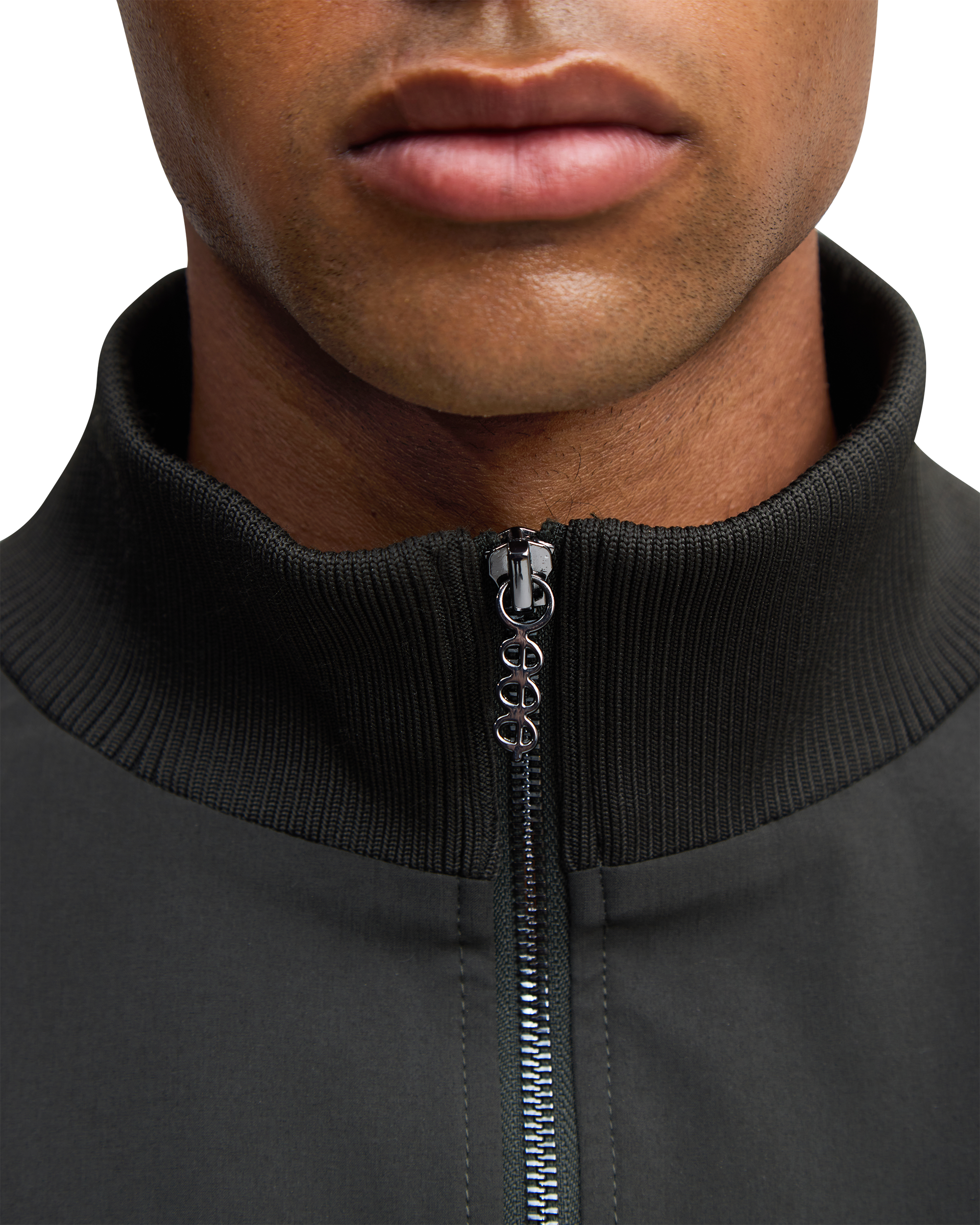 forest green jacket - zip