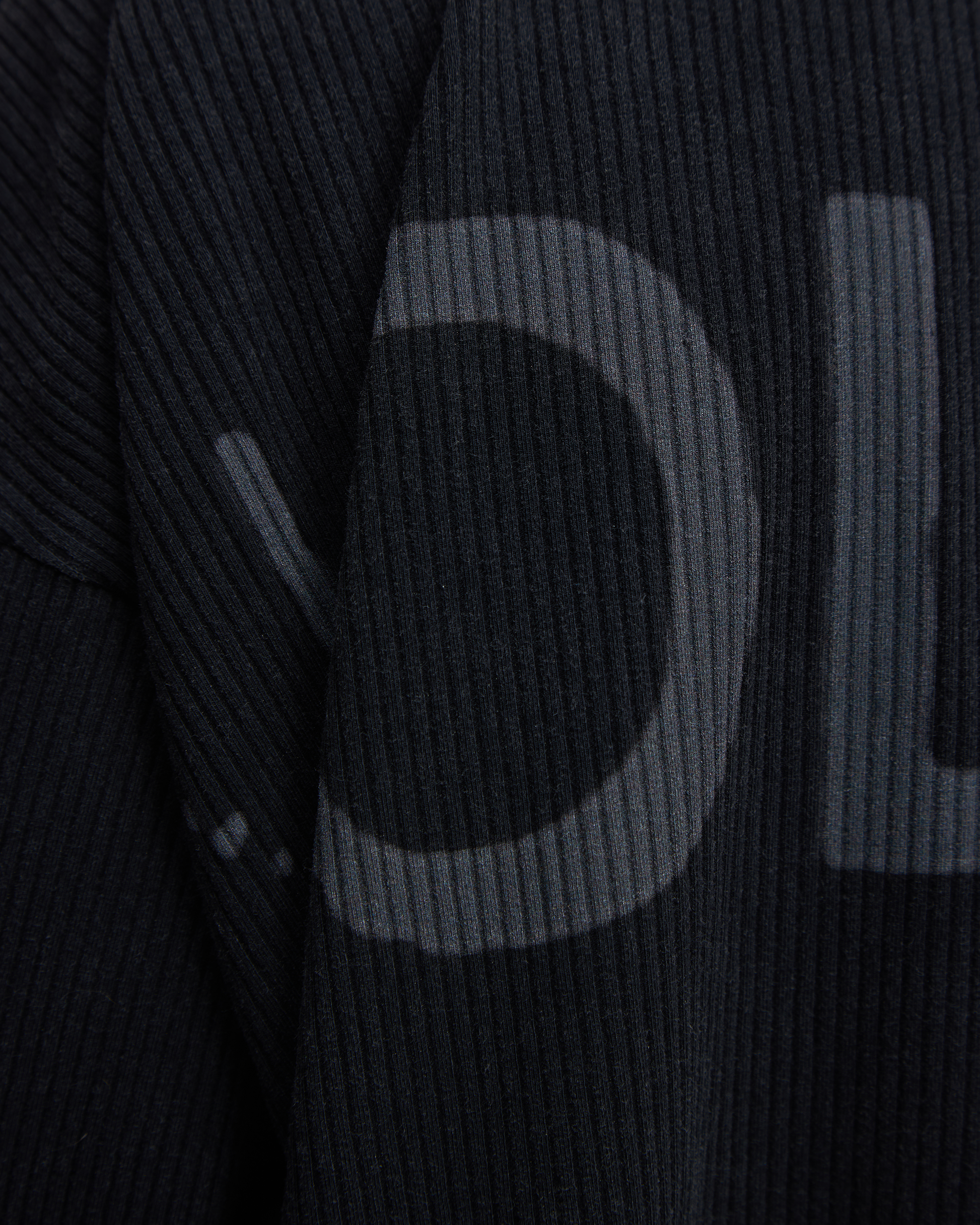 Black Henley detail