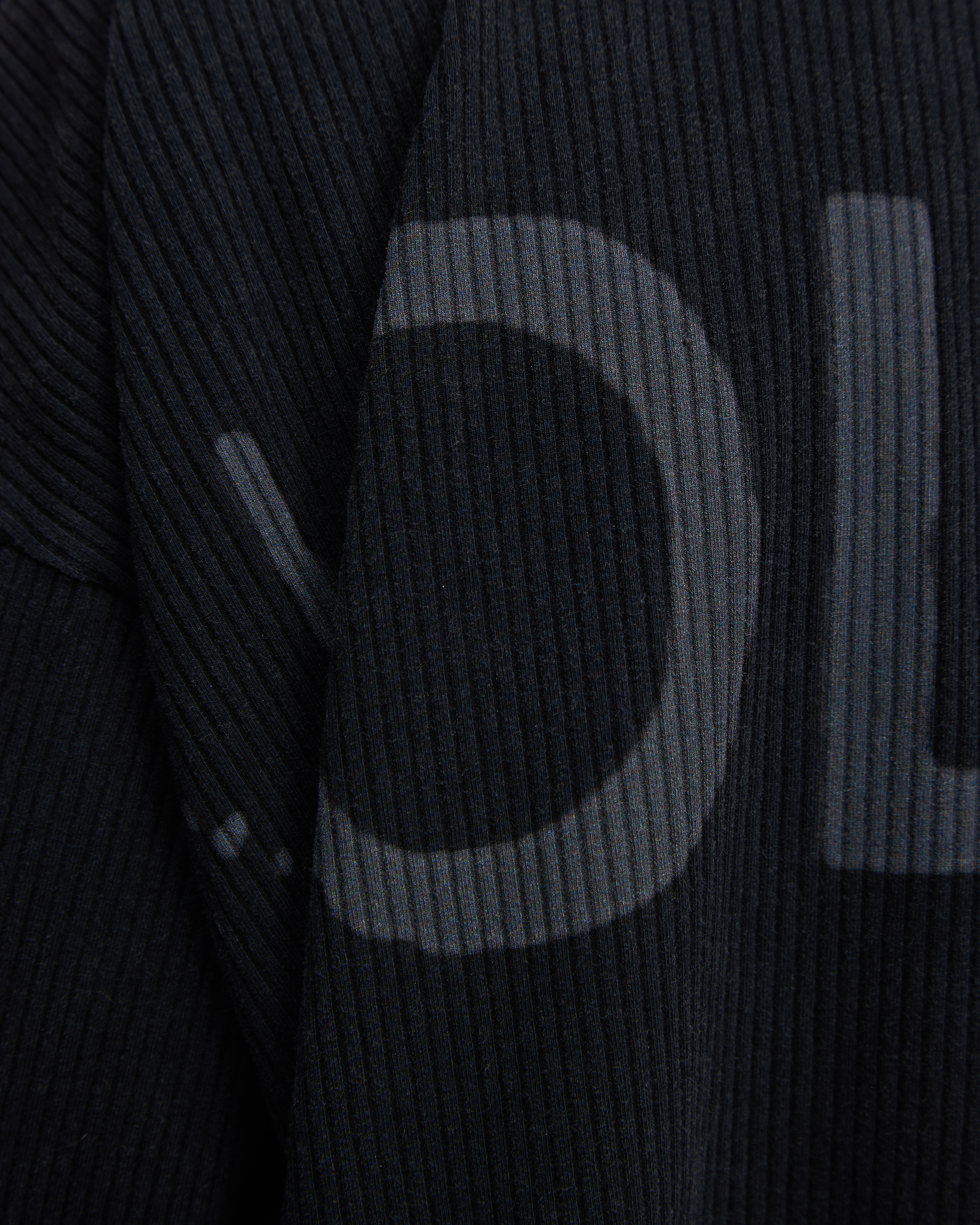 Black Henley detail