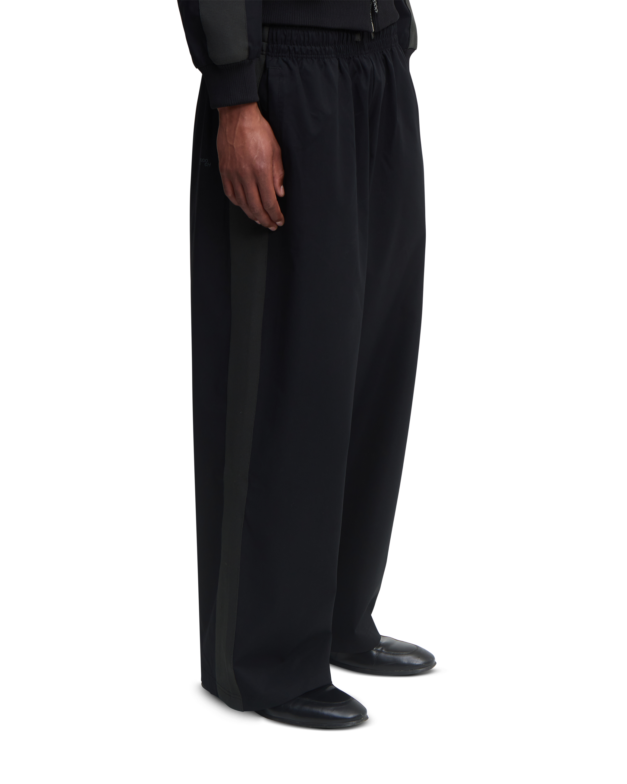 Black track pants