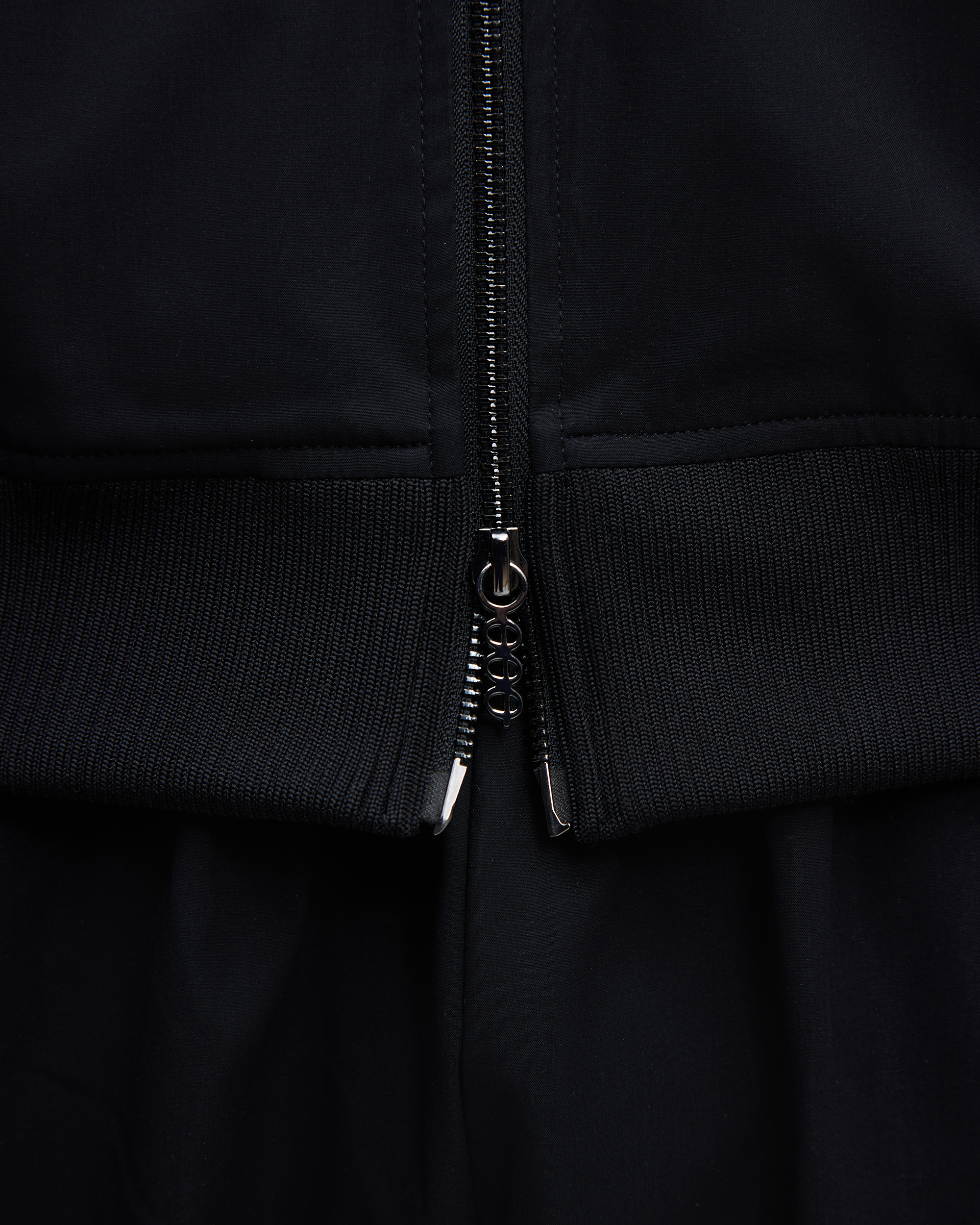 black jacket  - zip